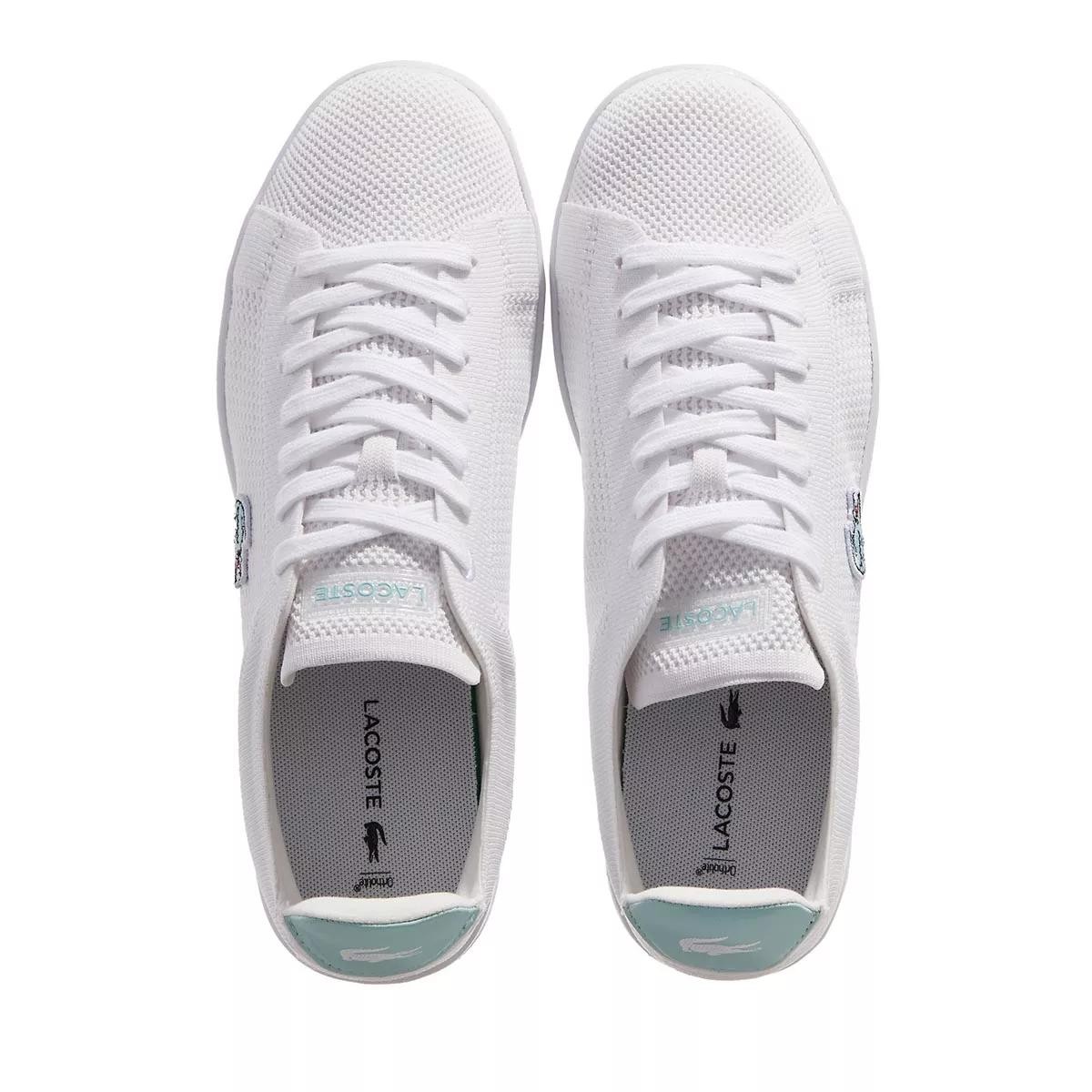 LACOSTE Freizeit Schnürer weiss Low-Top Sneaker