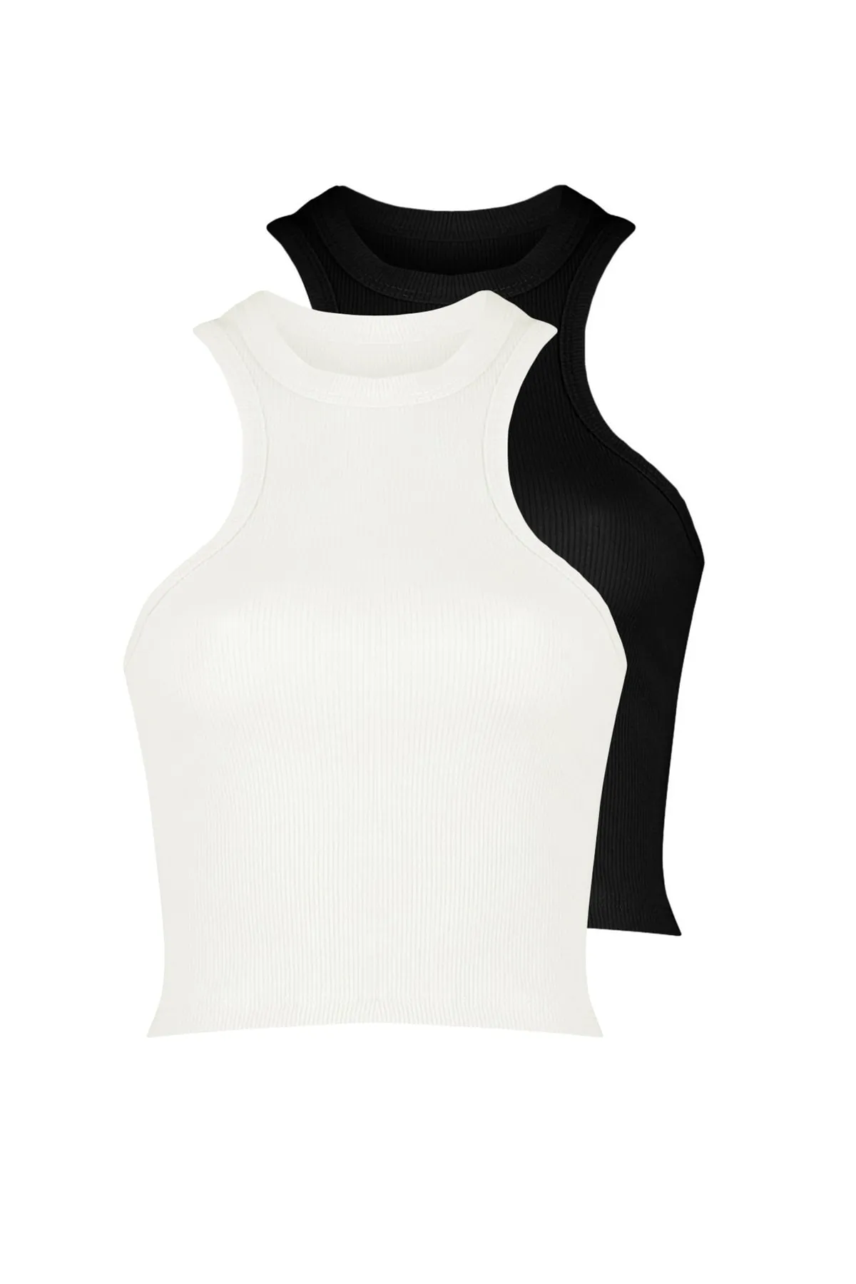 Trendyol Collection  Unterhemd - Schwarz - Slim Fit