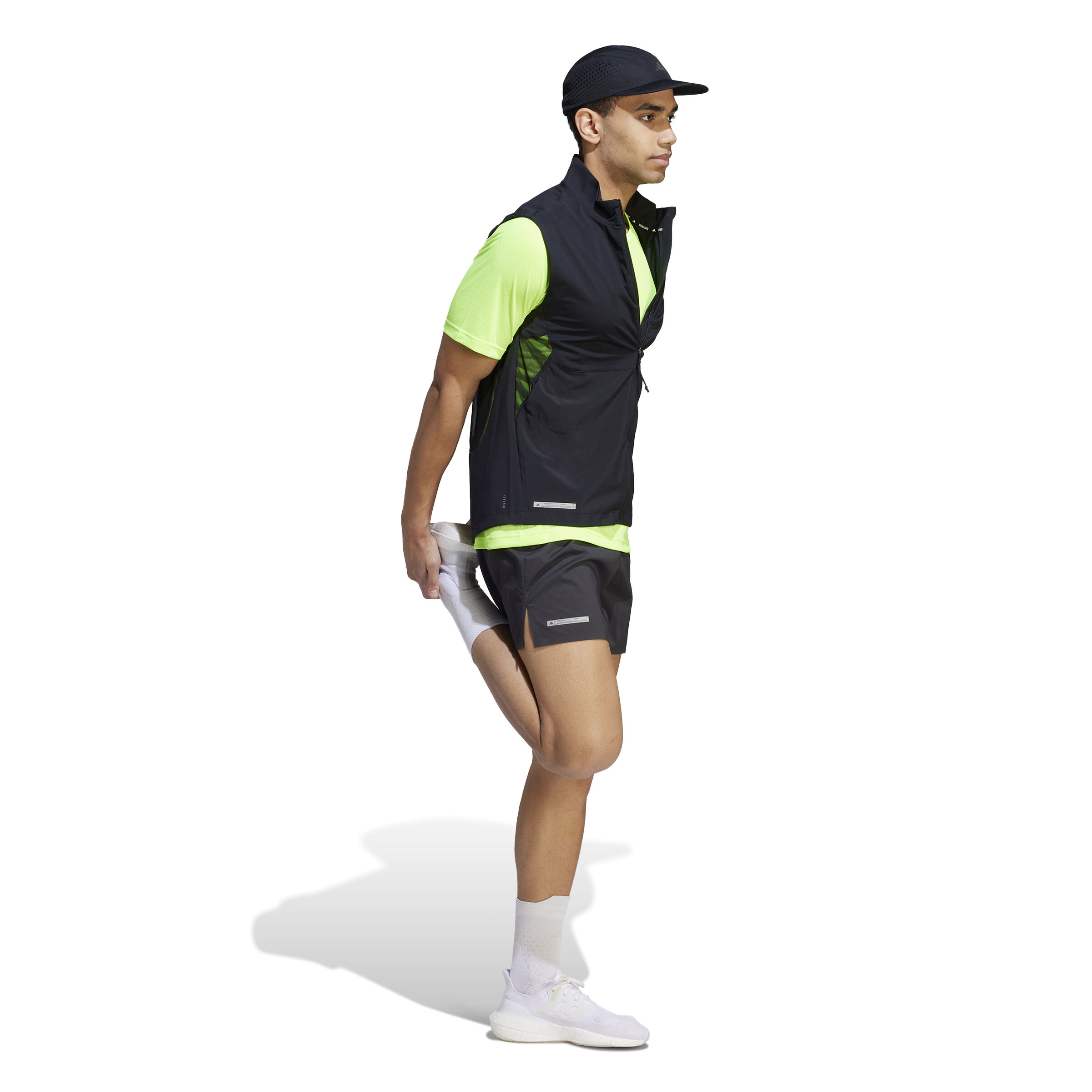 D4R 5in Laufshorts Herren - Schwarz