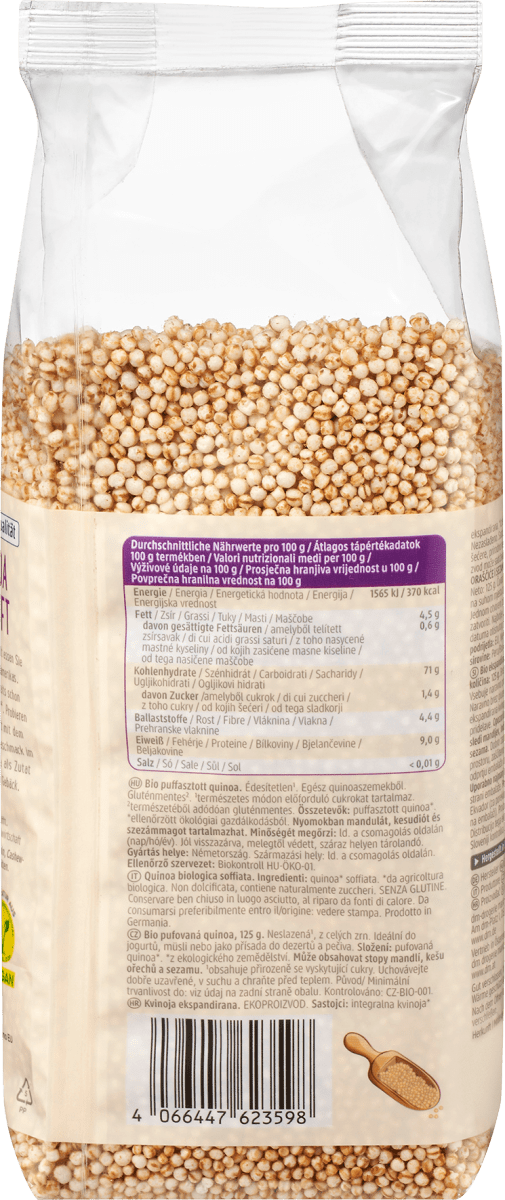 Quinoa, gepufft, 125 g