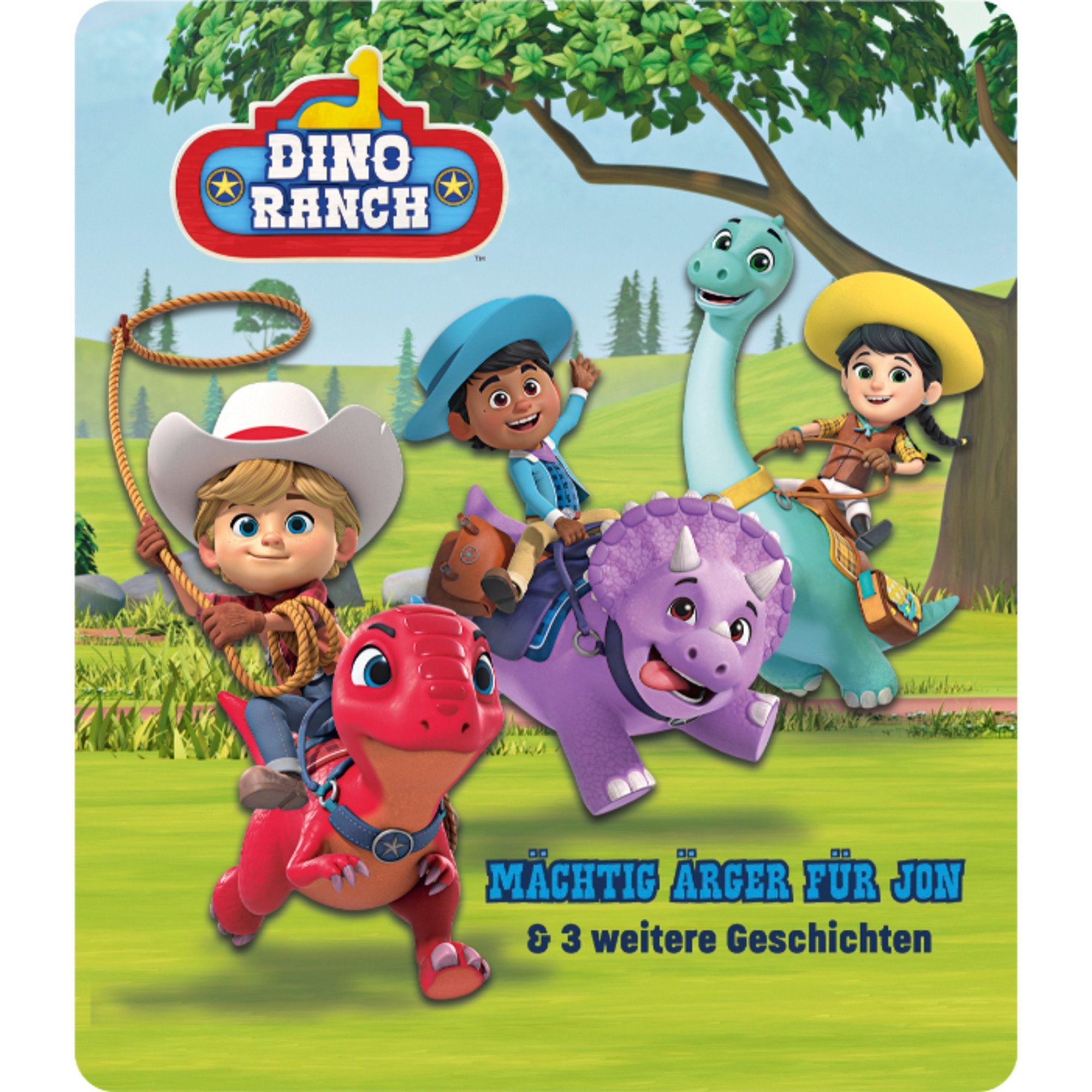tonies Lernspielzeug Tonies Dino Ranch - Mächtig Ärger für Jon & 3