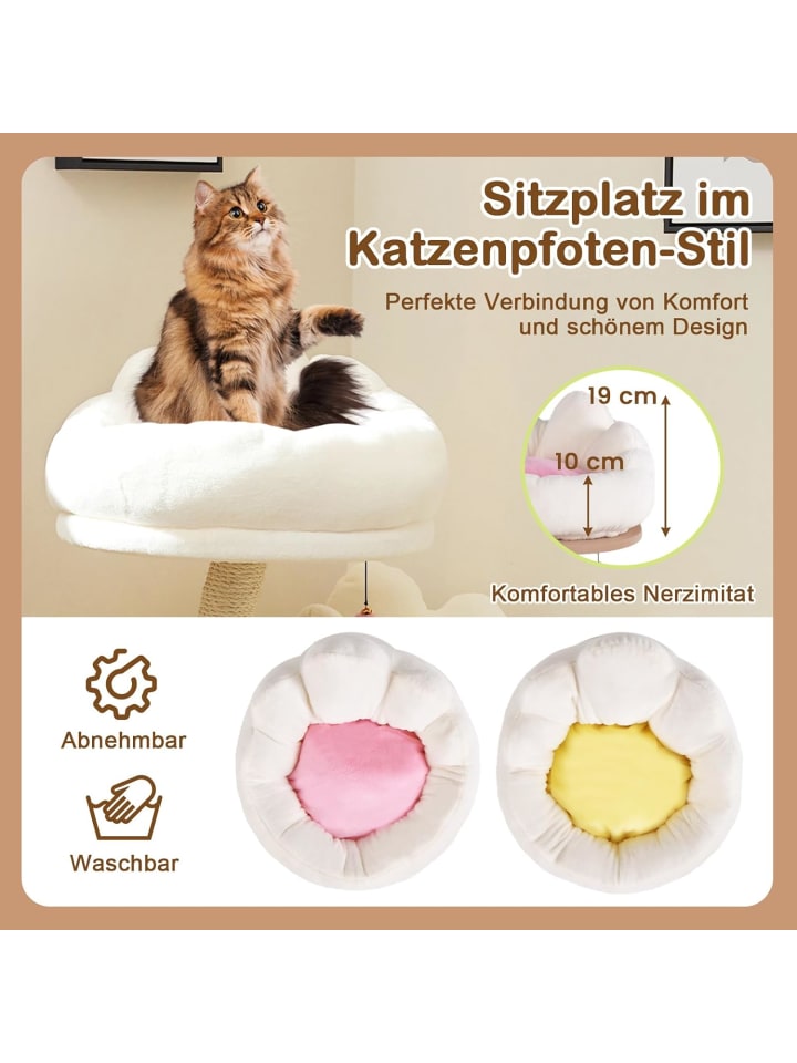 COSTWAY Kratzbaum klein 83cm in Beige günstig kaufen onesize