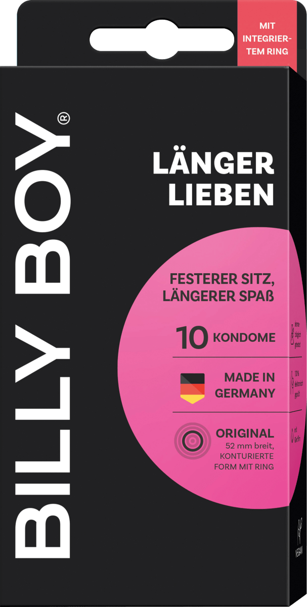 Kondome Länger Lieben, Breite 52 mm, 10 St