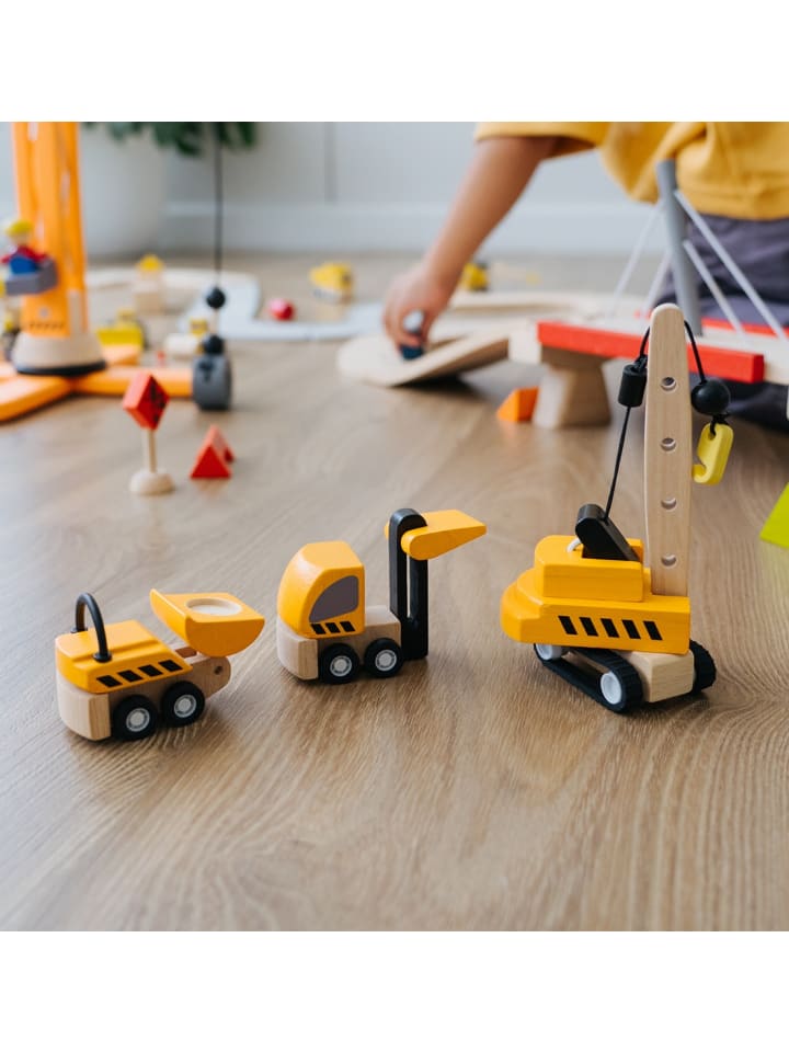 Plan Toys Baustellenfahrzeuge ab 3 Jahre günstig kaufen onesize