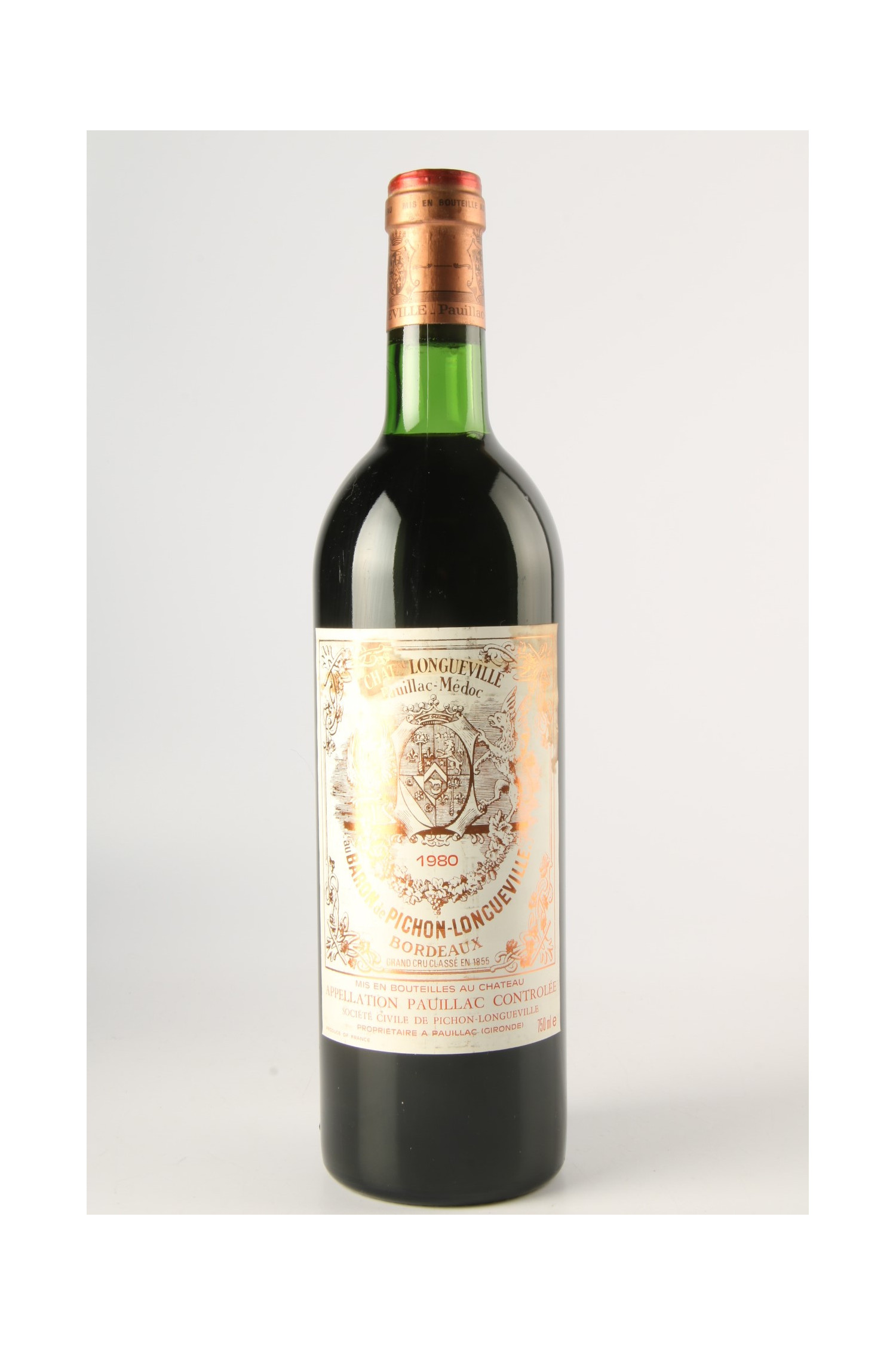 Château Pichon Longueville Baron 1980, Pauillac