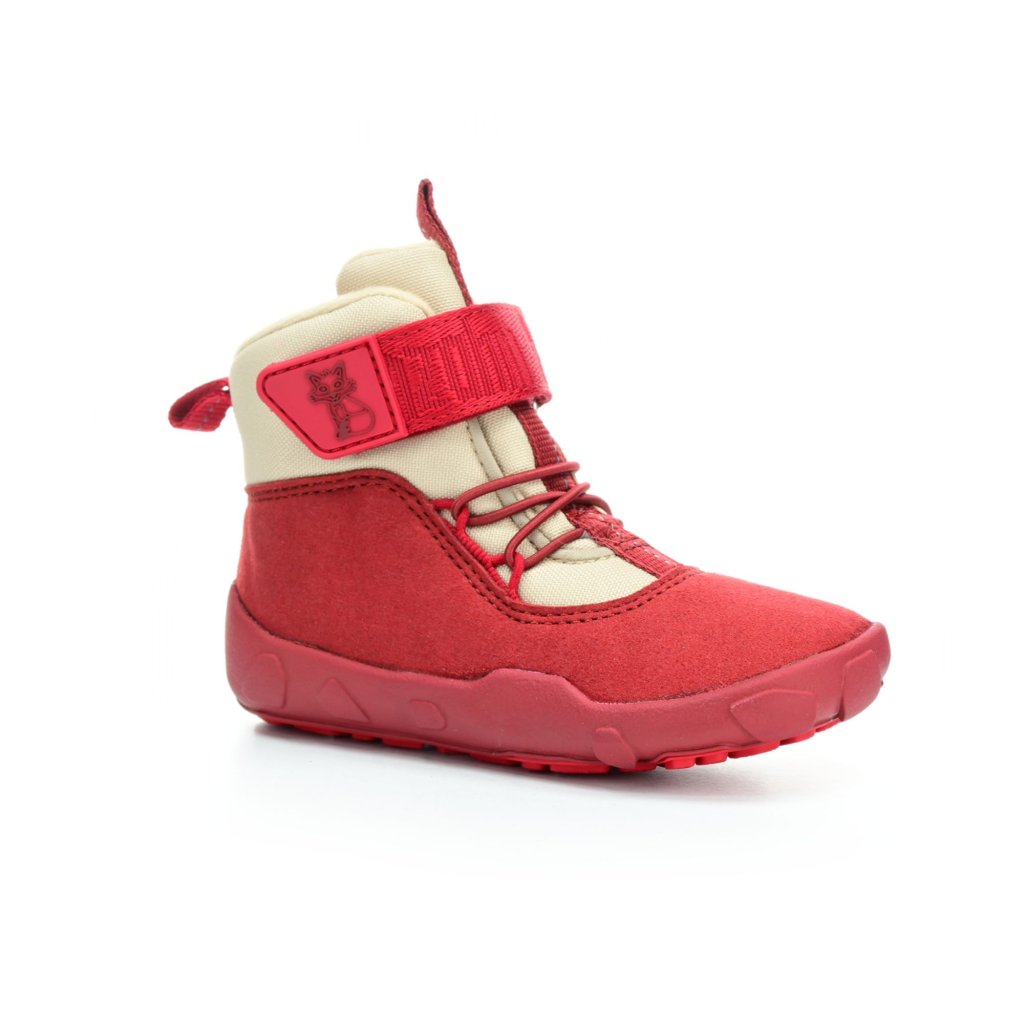 Affenzahn Lauflerner Vegan Warmy Fuchs Orange Winterbarfußschuhe