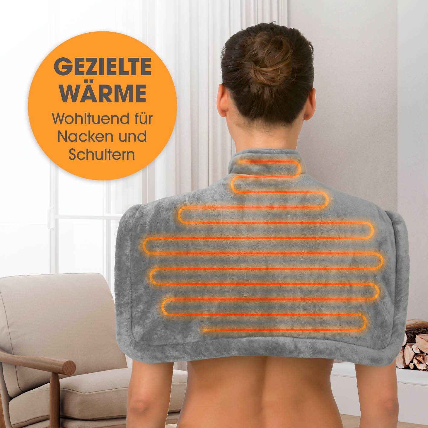 VITALmaxx Wärmekissen autom. Abschaltung, Nacken, Rücken, Schulter