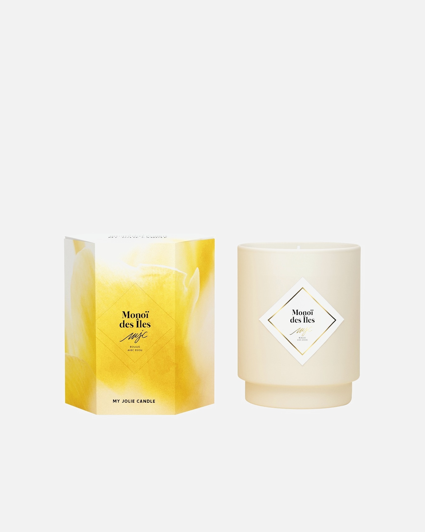 MY JOLIE CANDLE Guld Monoi Halskæde Lys fra Øerne