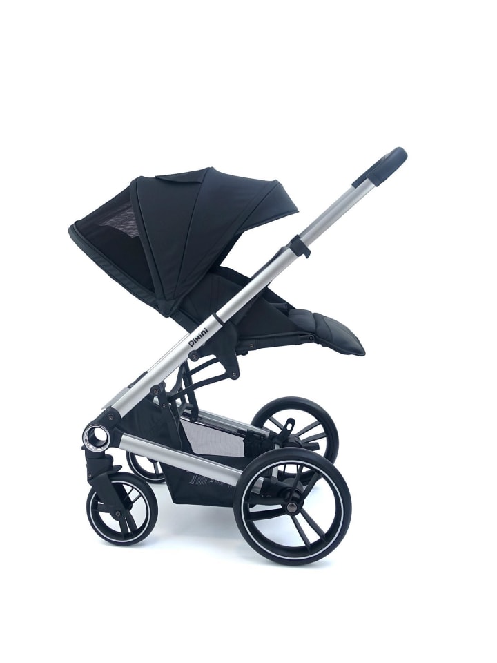 PIXINI Kinderwagen 2in1 Keoni silber/schwarz günstig kaufen onesize