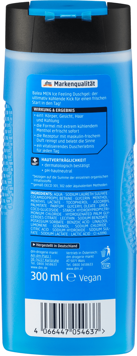 Duschgel Ice Feeling, 300 ml