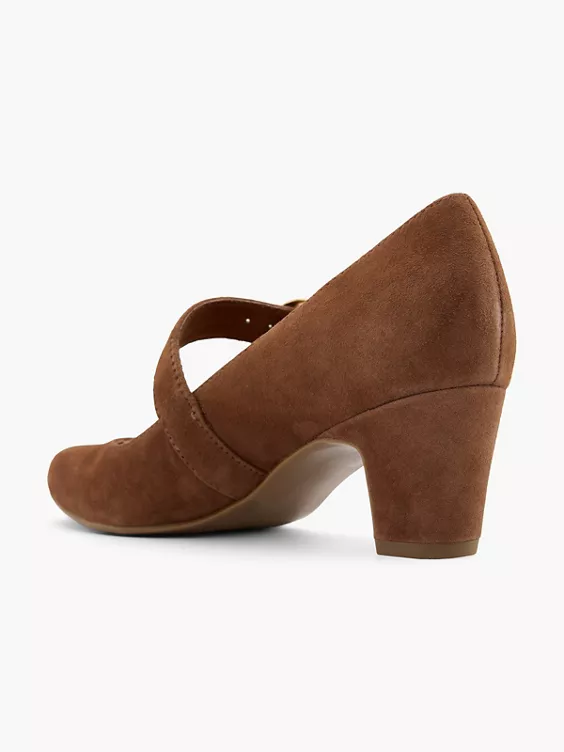 5th Avenue Leder Spangenpumps