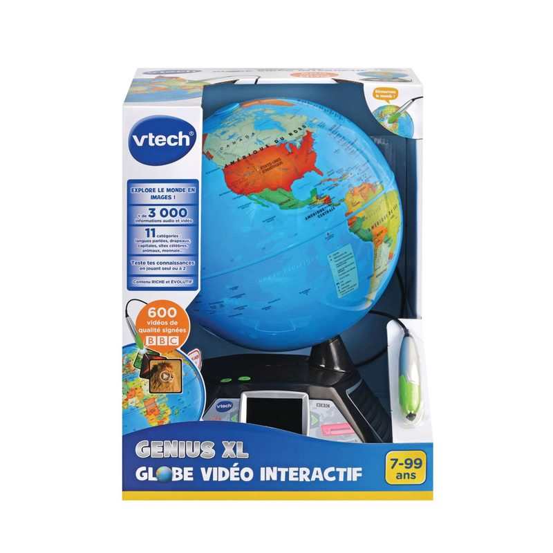 Globe vidéo interactif Genius XL Vtech