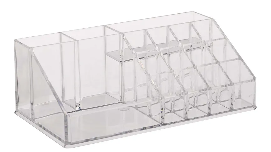 Kosmetikorganizer Kunststoff, transparent