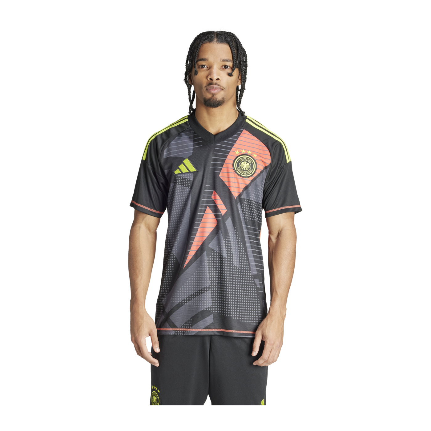 adidas DFB Deutschland TW-Trikot EM 2024 Schwarz