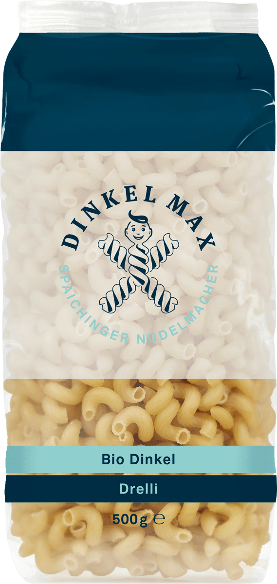 Nudeln, Drelli aus Dinkel, 500 g