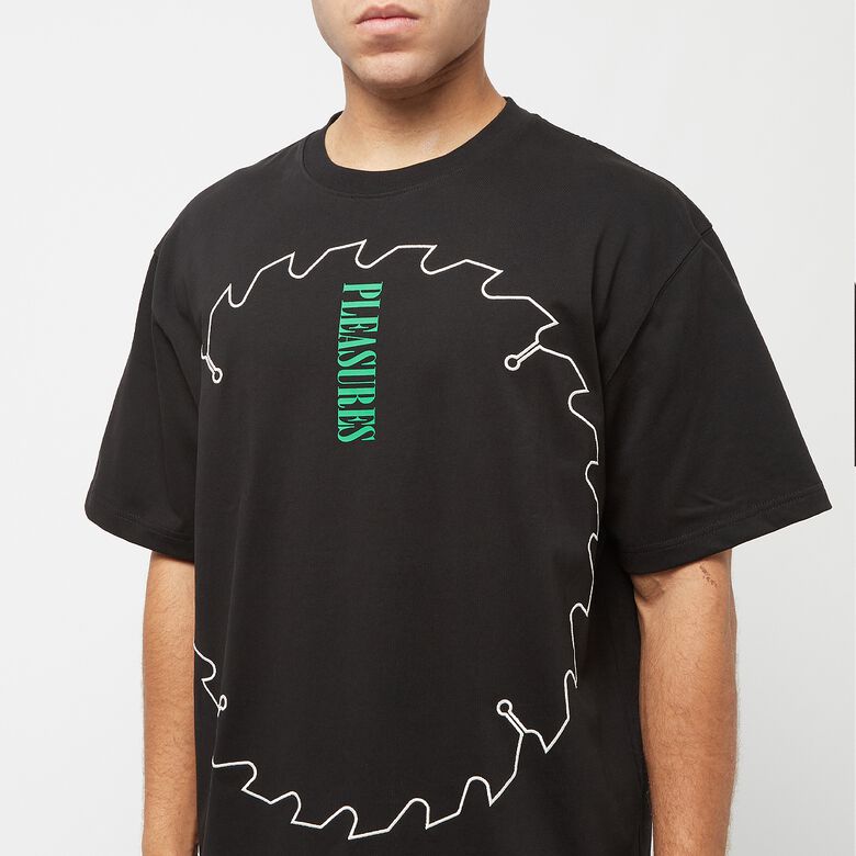 Pleasures Saw Heavyweight T-Shirt Black