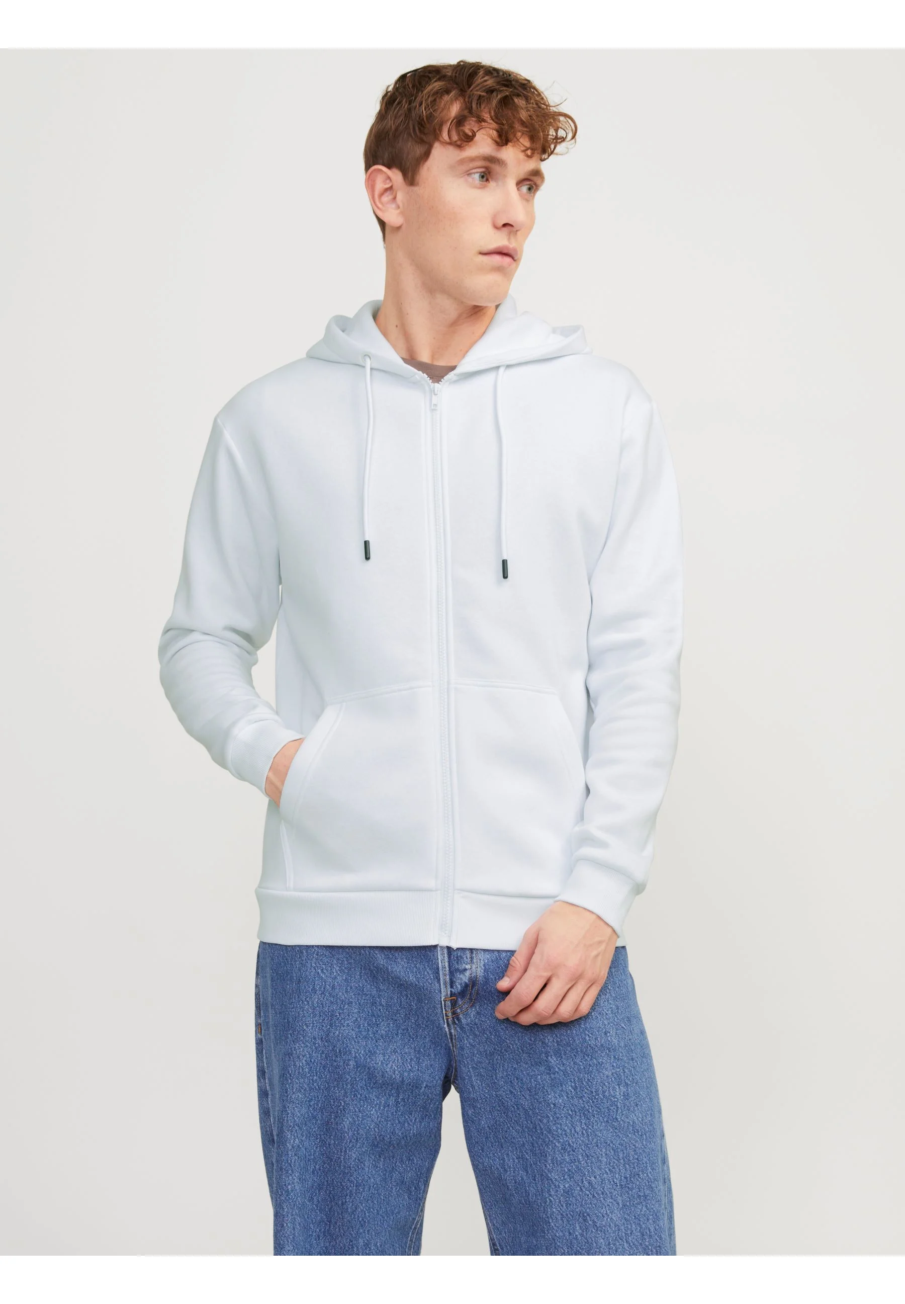 Jack & Jones JJEBRADLEY ZIP HOOD - Sudadera con cremallera