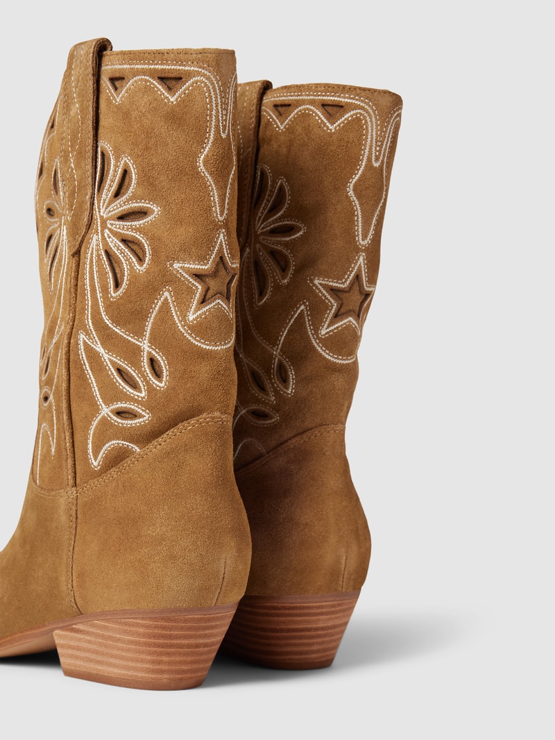 Stiefel im Cowboy-Stil Modell 'GINNIE' in beige