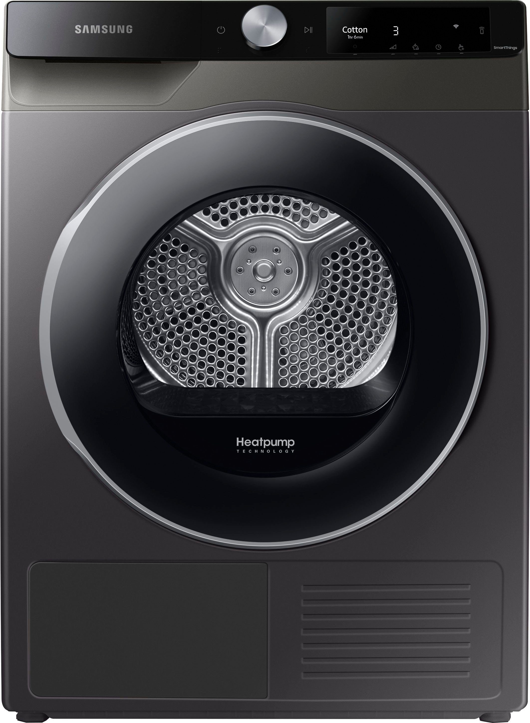 Samsung Wärmepumpentrockner DV80T6220LX/S2, 8 kg, Knitterschutz