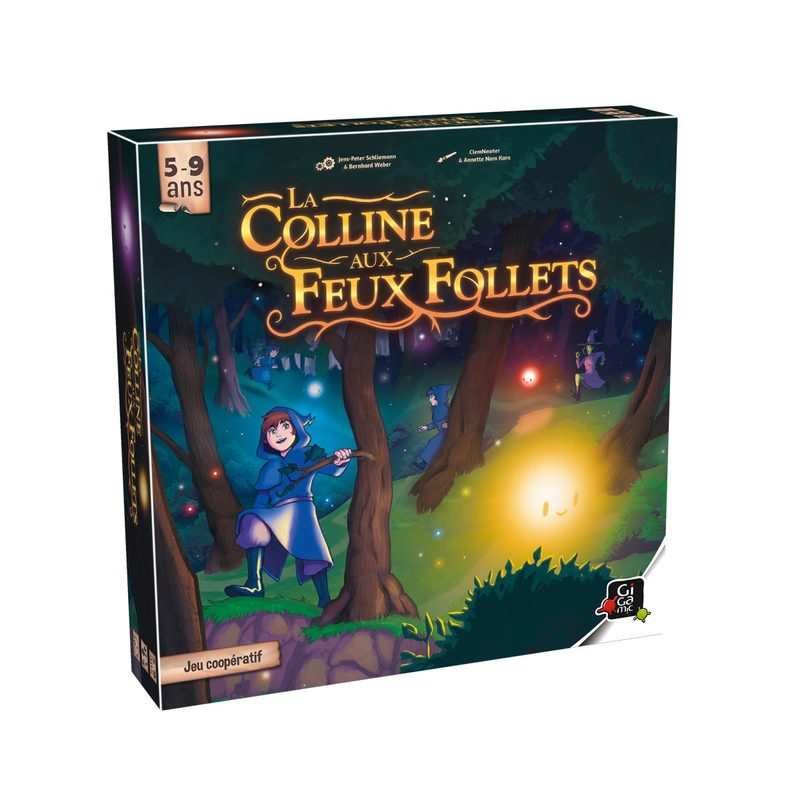 Jeu de société La colline aux feux follets Gigamic
