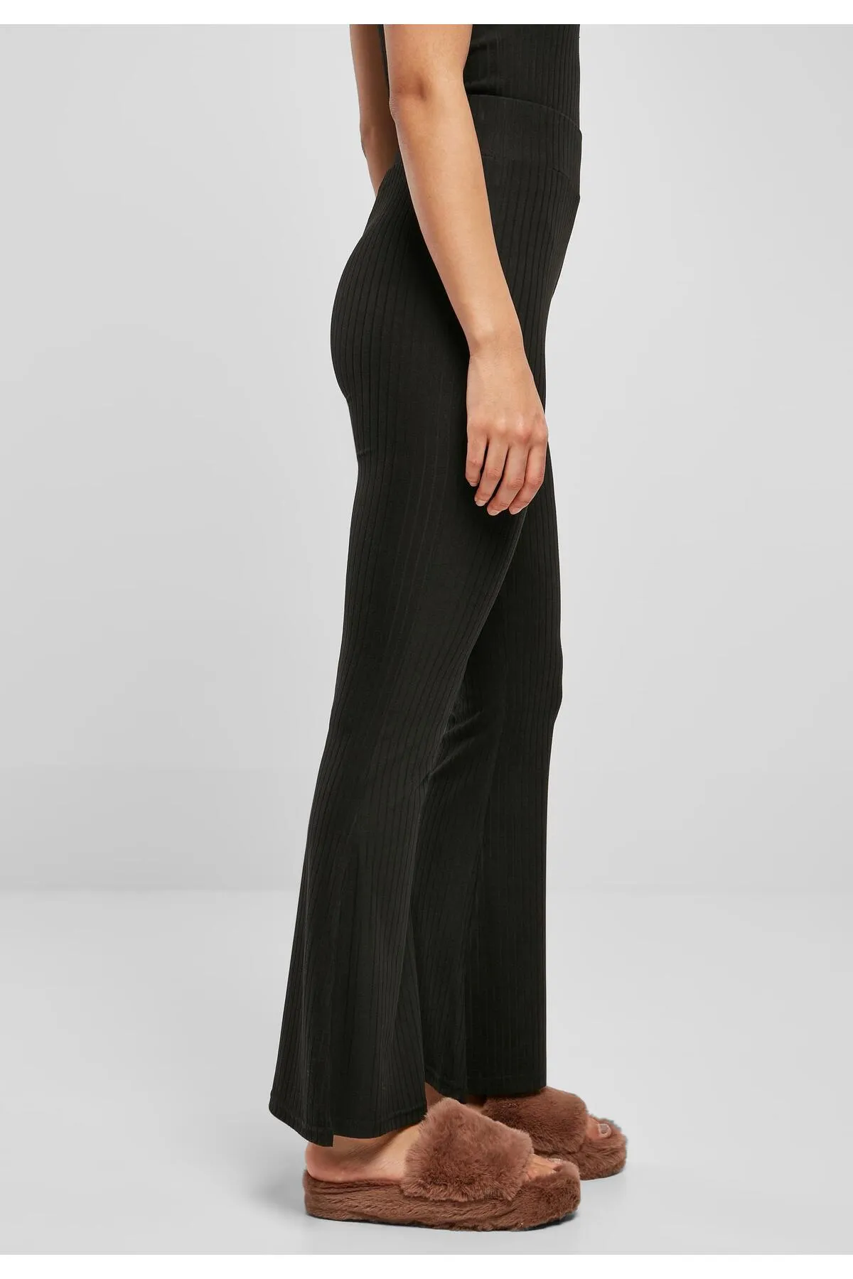 Urban Classics  Leggings - Schwarz - Hoher Bund