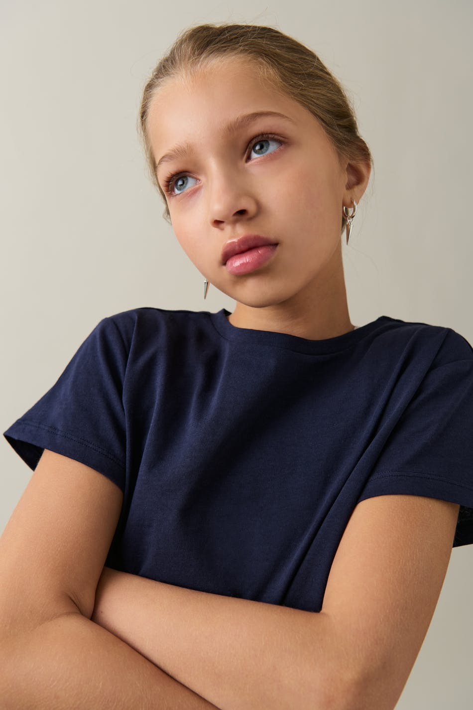 Y cropped tee