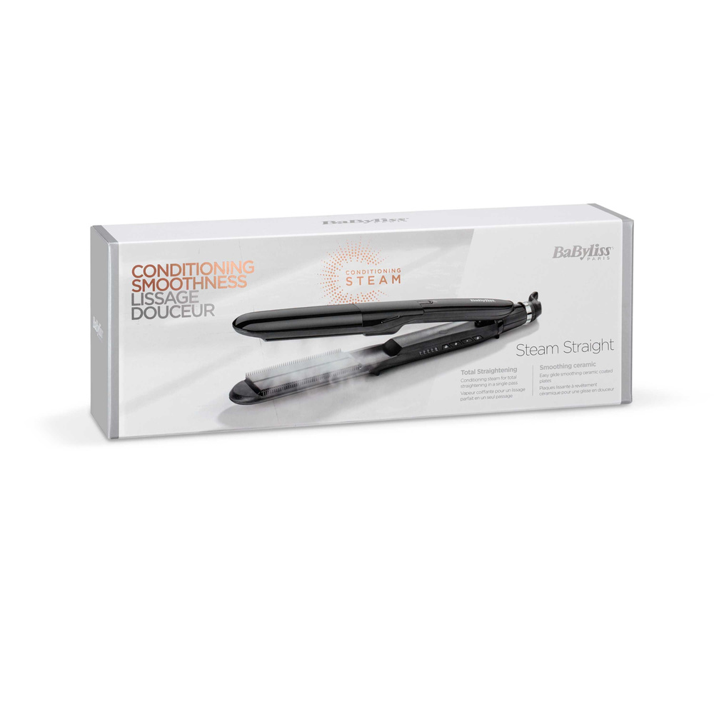 babyliss BaByliss  - ST492E - Lisseur vapeur Steam Straight avec Technologie Brillance LISSEUR