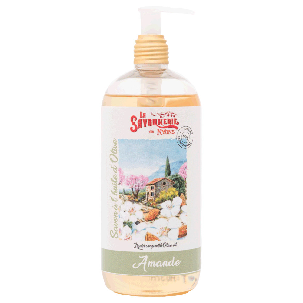 La savonnerie de nyons Savon Liquide 500ml Amande Savon liquide