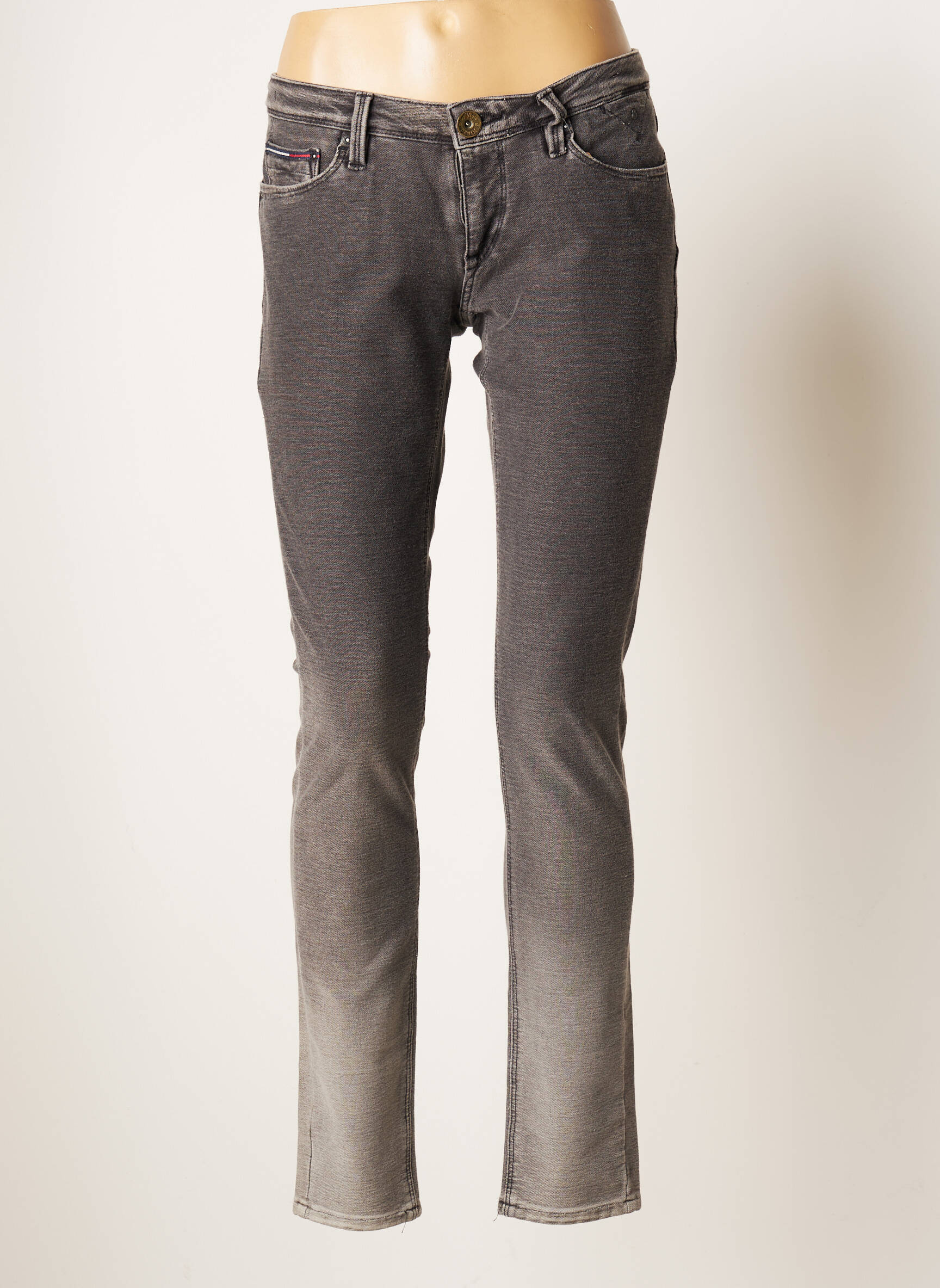 Tommy Hilfiger Jeans Coupe Slim Femme couleur gris