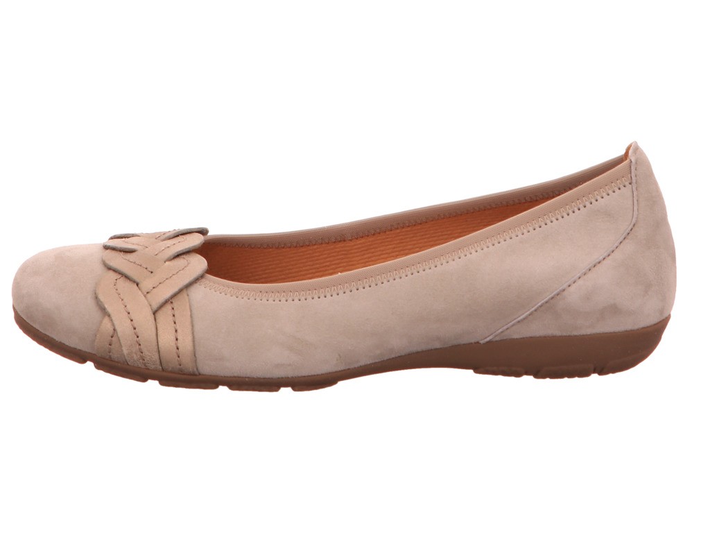 GABOR Ballerinas braun Gabor Fashion sportliche Ballerinas 44.1