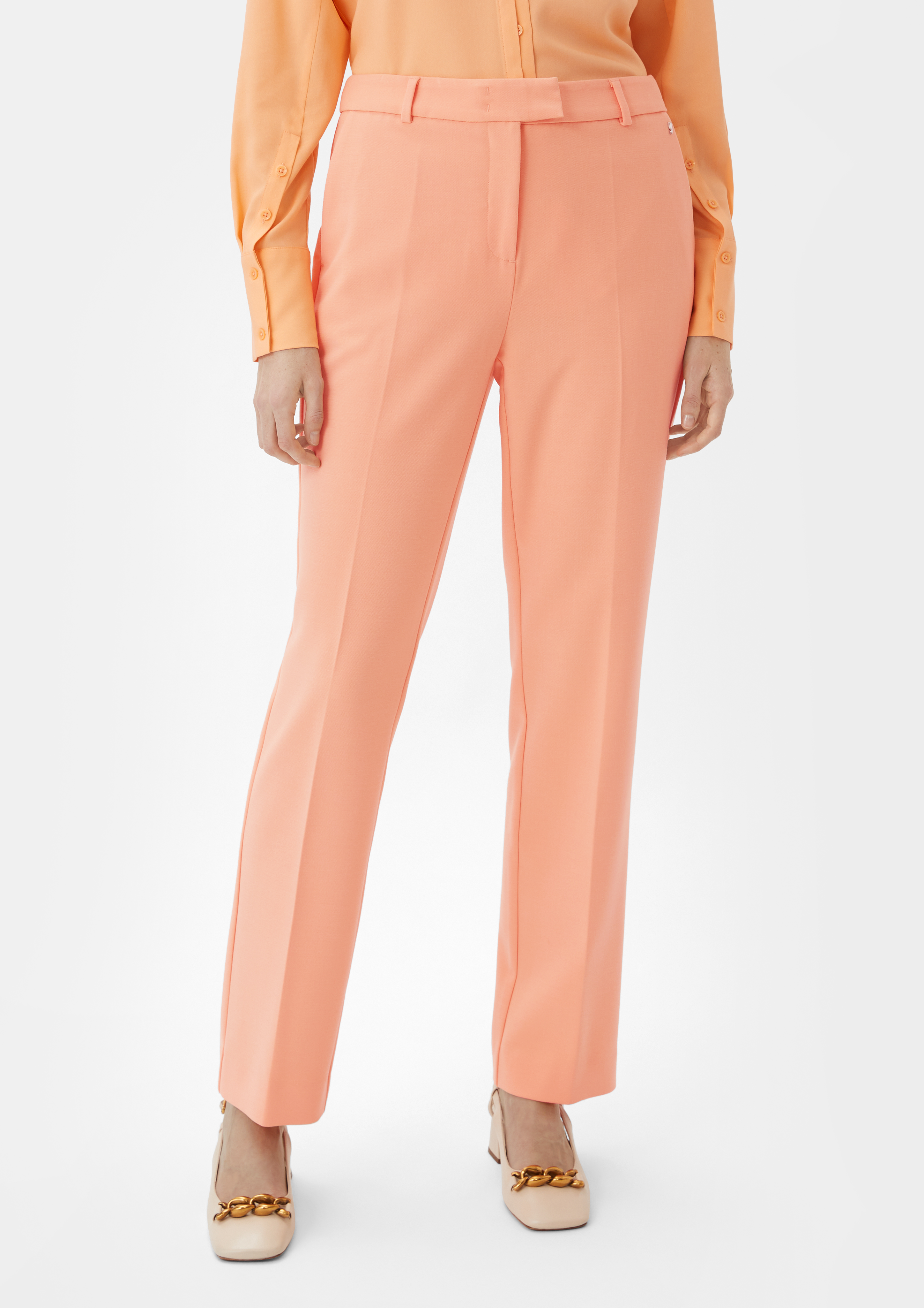Relaxed: Hose mit Bügelfalten - mango