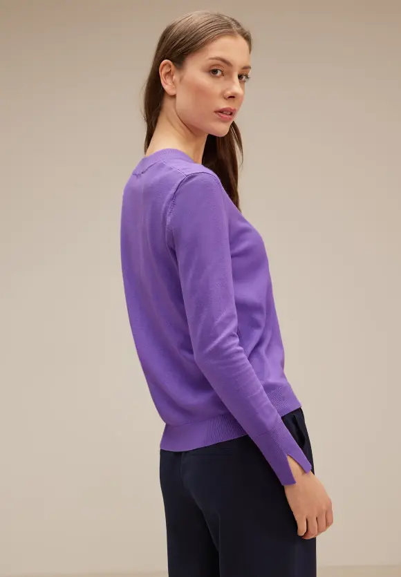 Street One Pullover mit V-Ausschnitt