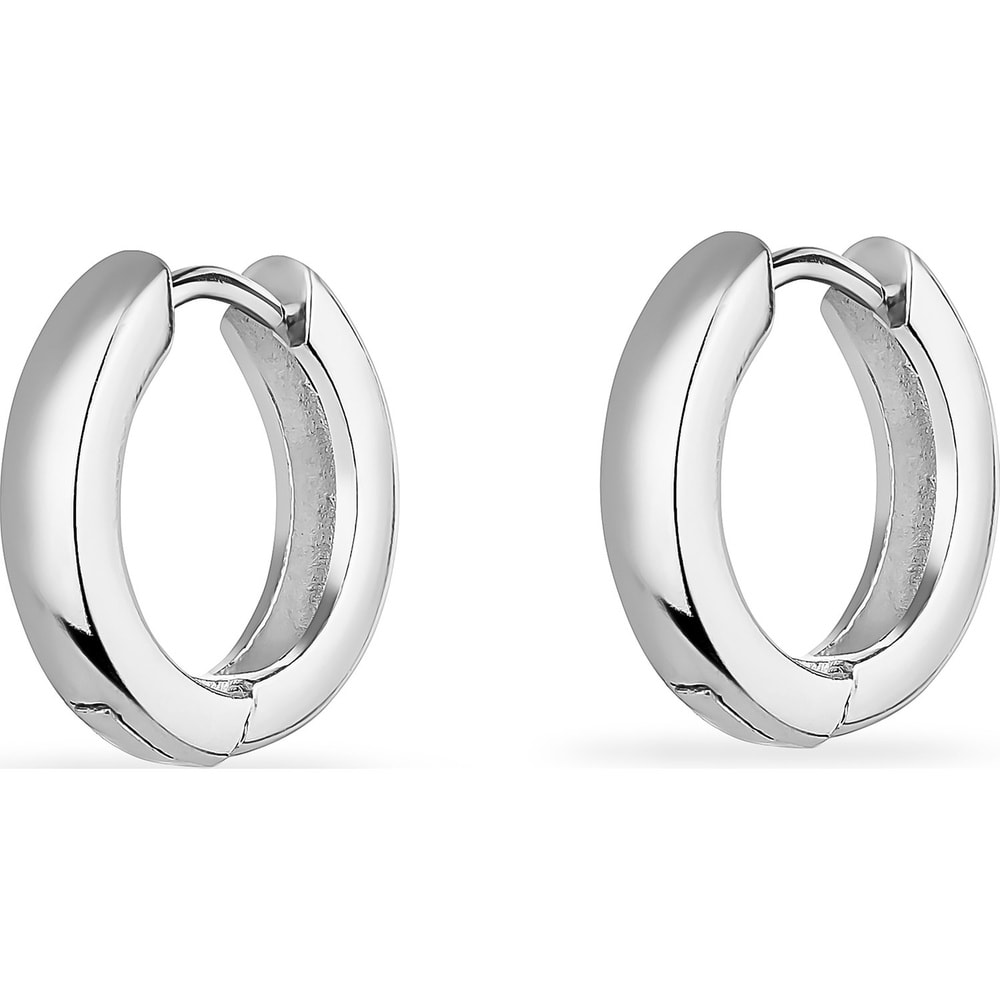 FAVS Créoles 925 Argent Boucles d'oreilles
