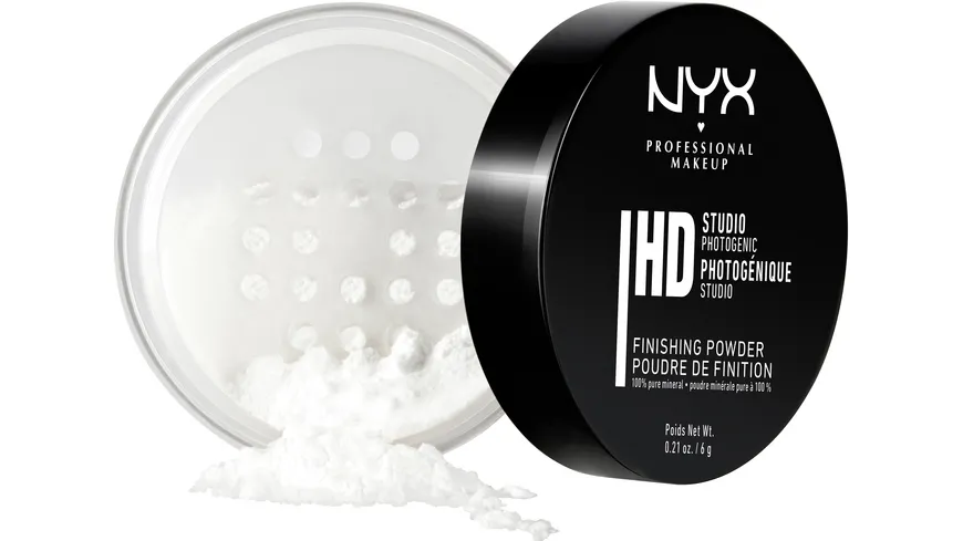 NYX PROFESSIONAL Make Up HD Studio Photogenic Finishing Powder 6 g transparent