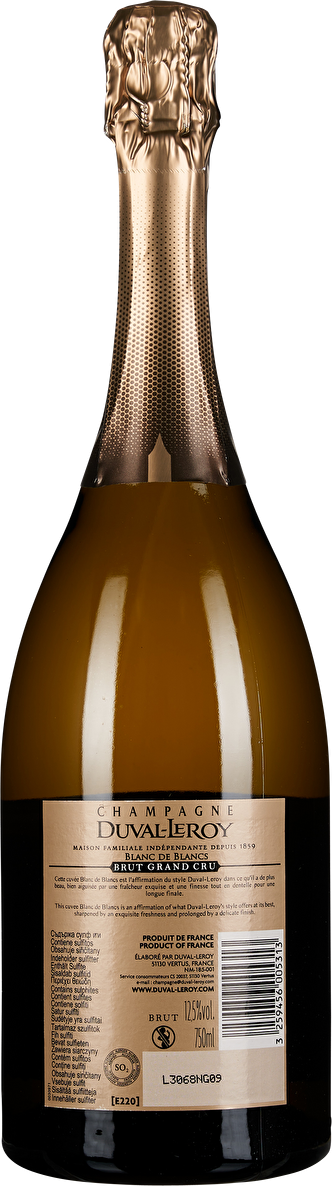 Duval-Leroy Champagne Grand Cru Brut Blanc de Blancs