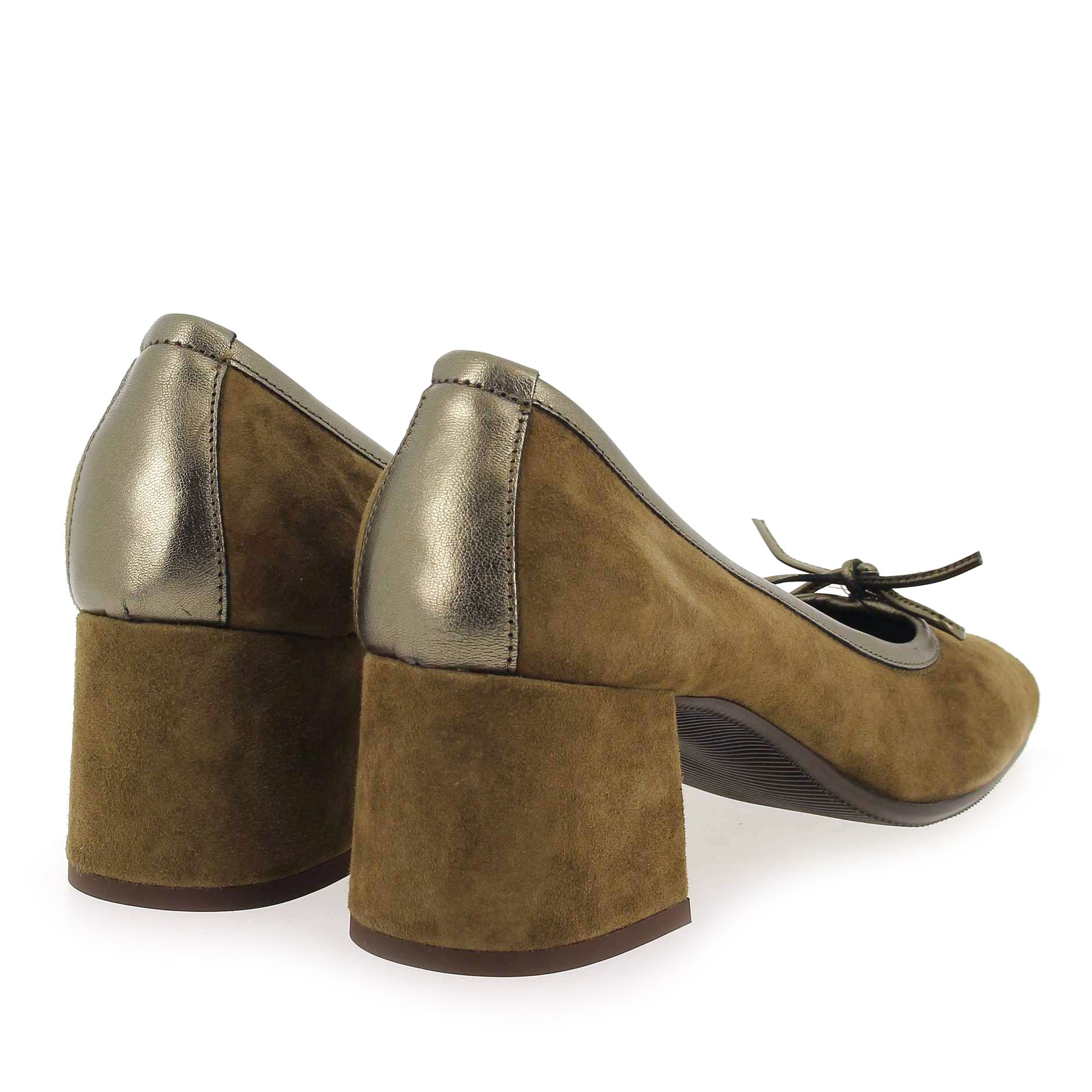 Reqins  MADAME CUIR - Marron Bronze