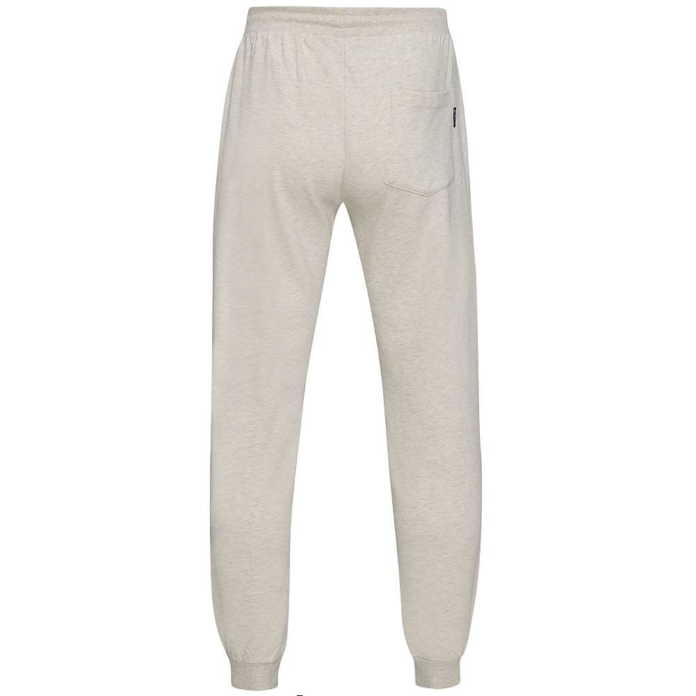 BEN SHERMAN Rubberised Logo Herren Jogginghose 0066977E-ECRU