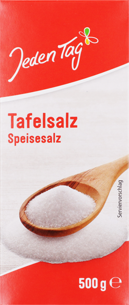 Jeden Tag Tafelsalz