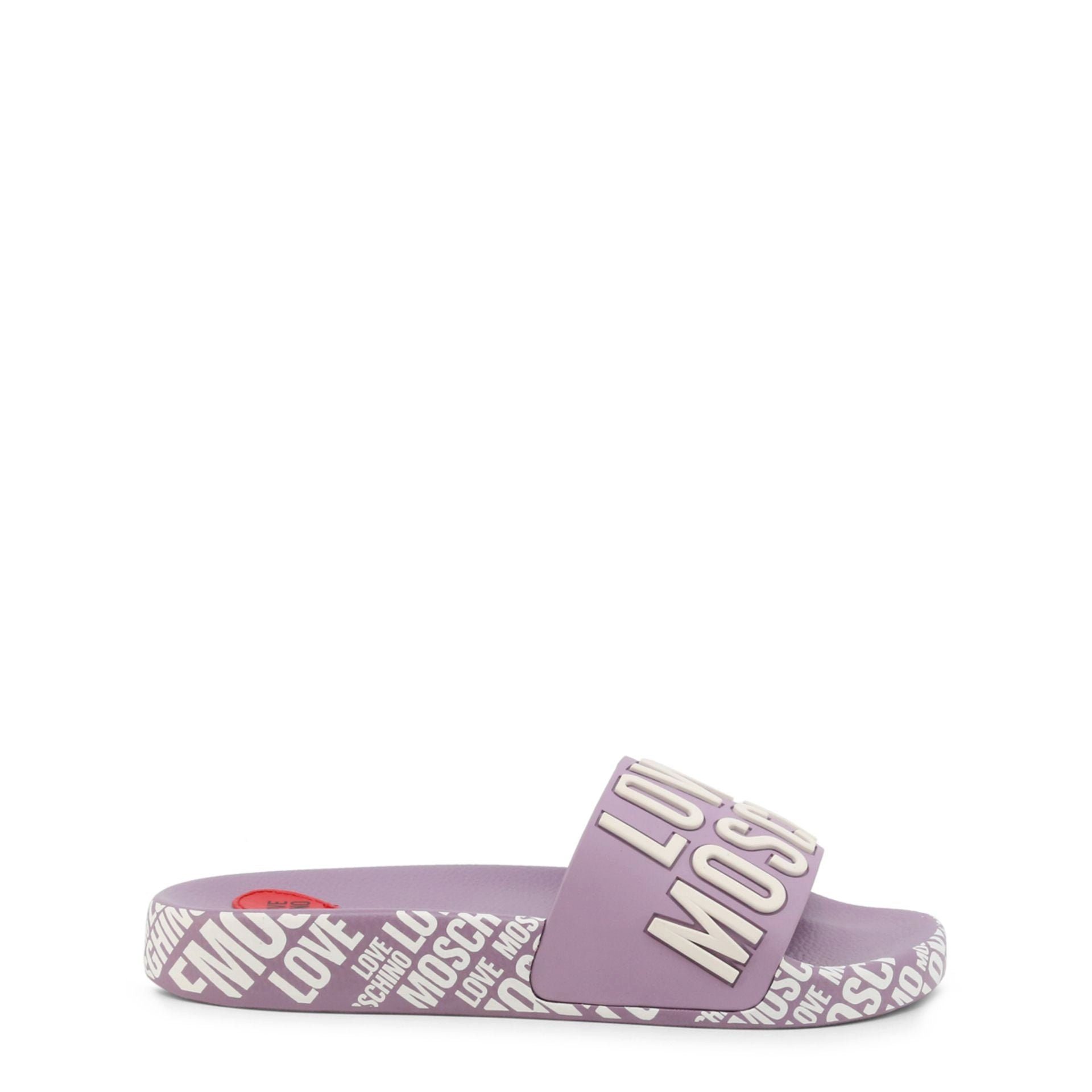 LOVE MOSCHINO Love Moschino Flip Flops, Sommerliche Must-haves, Violet Badesandale Der Hingucker am Strand