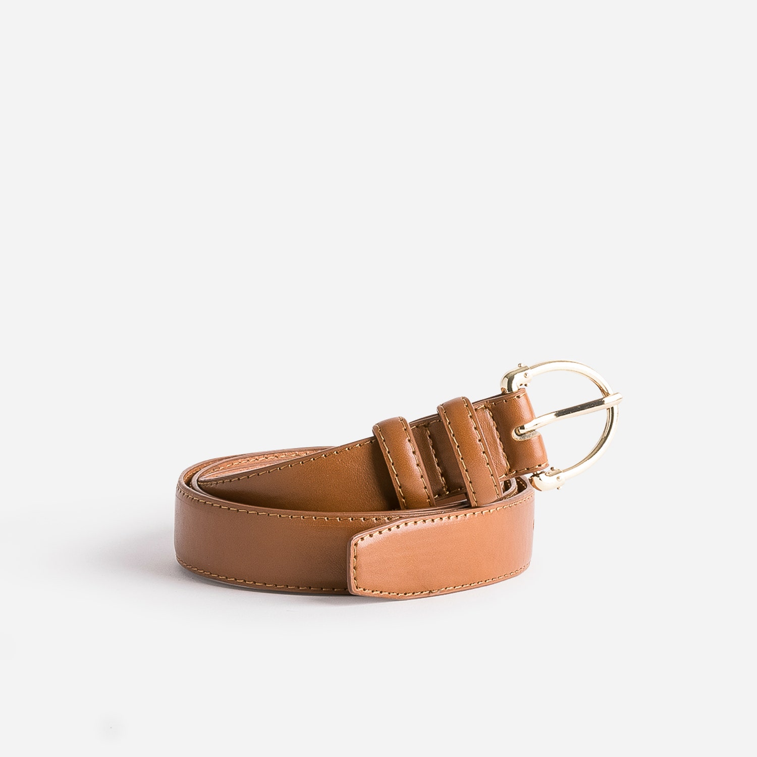 Ceinture cognac