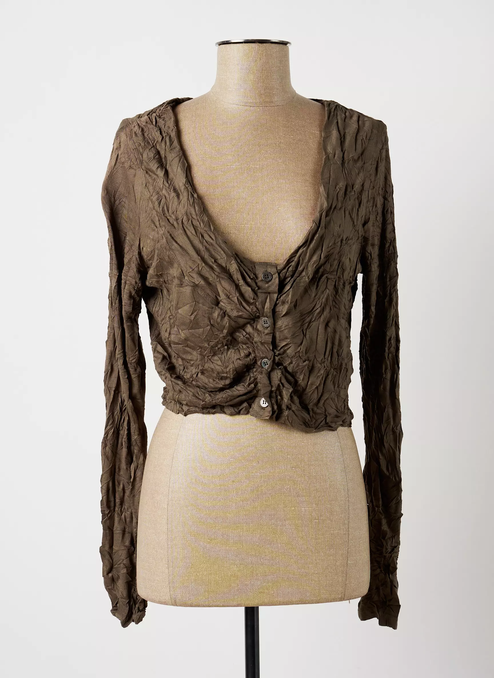 Lauren Vidal Vestecasual Femme couleur vert