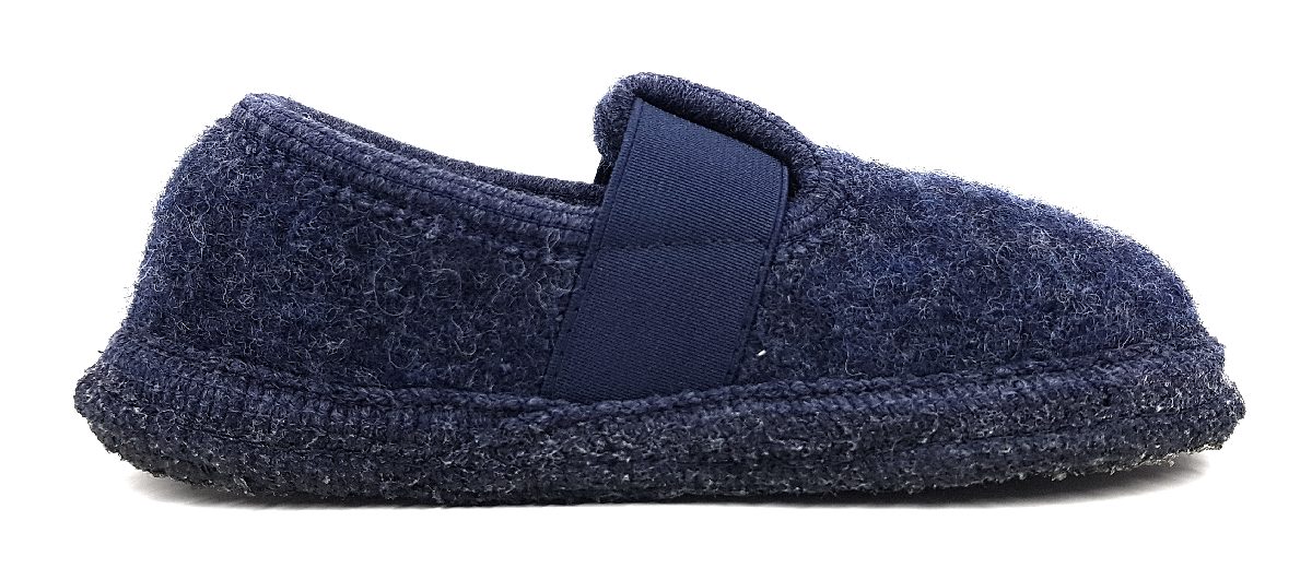 Haflinger Slipper Joschi 621002 Blau 72 jeans