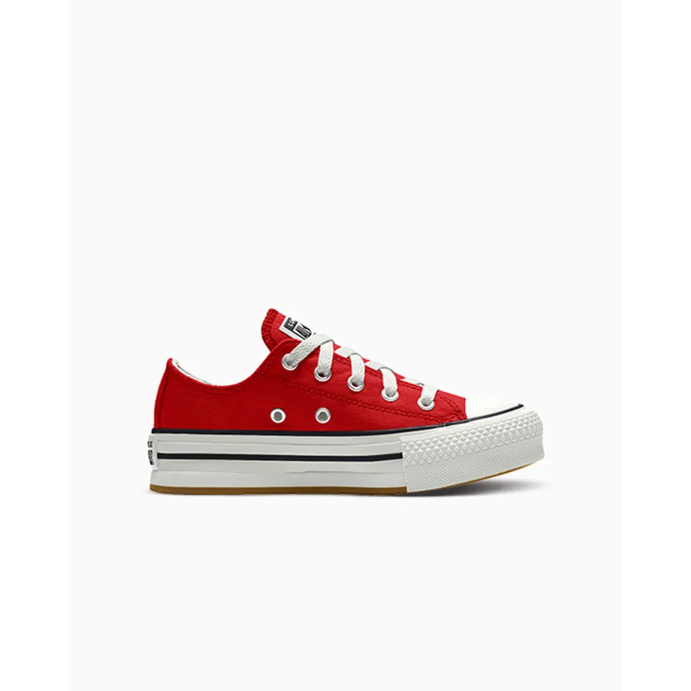 Converse Custom Chuck Taylor All Star Eva Lift Platform By You A09655CSP24_CONVERSERED_COC / rot