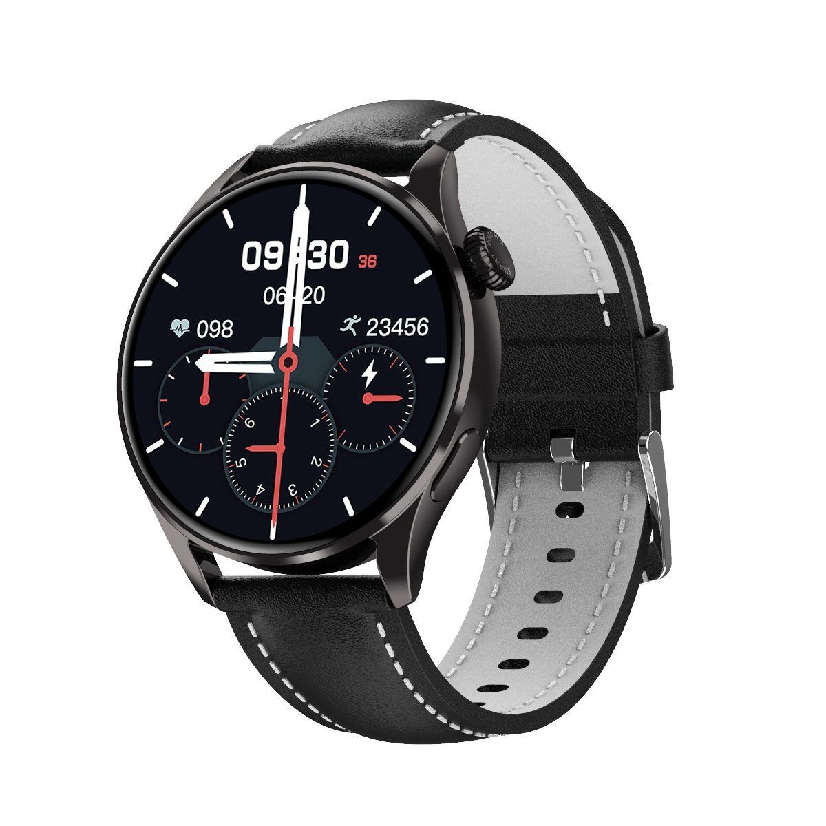Mutoy Smartwatch für Damen Herren, Fitness Tracker Uhr mit Anruffunktion Smartwatch (1,32