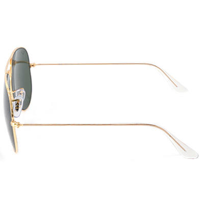 Ray Ban, Sonnenbrille, Aviator, Metall, gold