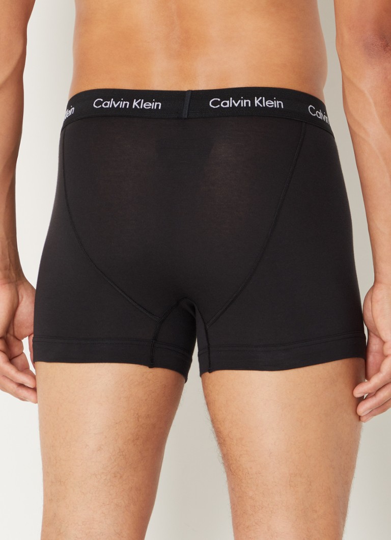 Zestaw 3 par bokserek Calvin Klein z logo w pasie.