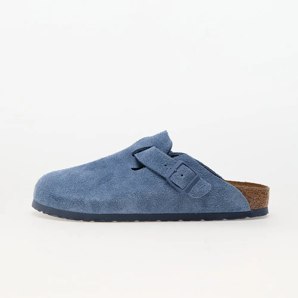 Birkenstock Boston BS Suede Leather 1026804 / blau