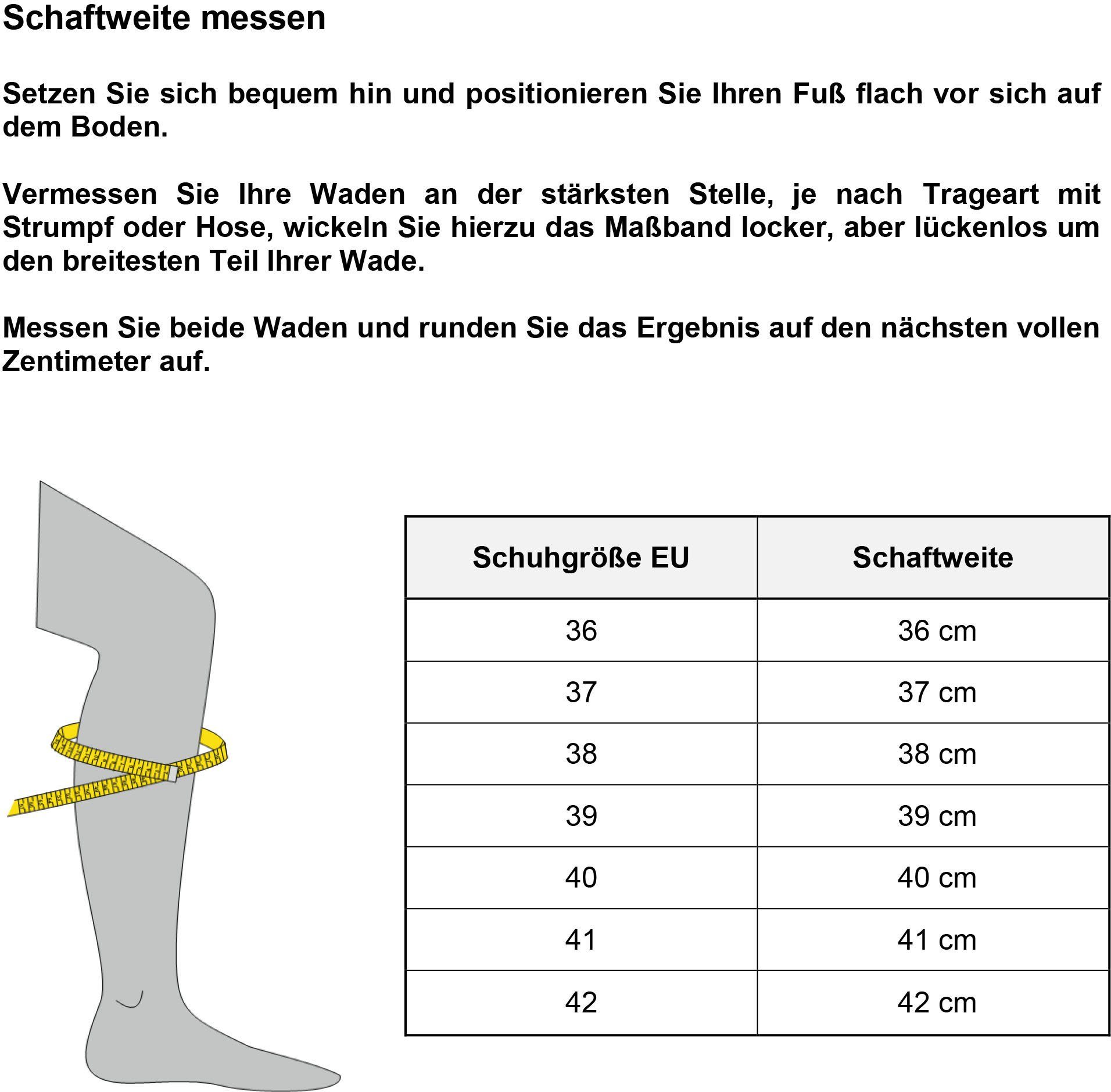 CITY WALK Stiefel mit Raffungen am slouchy Schaft