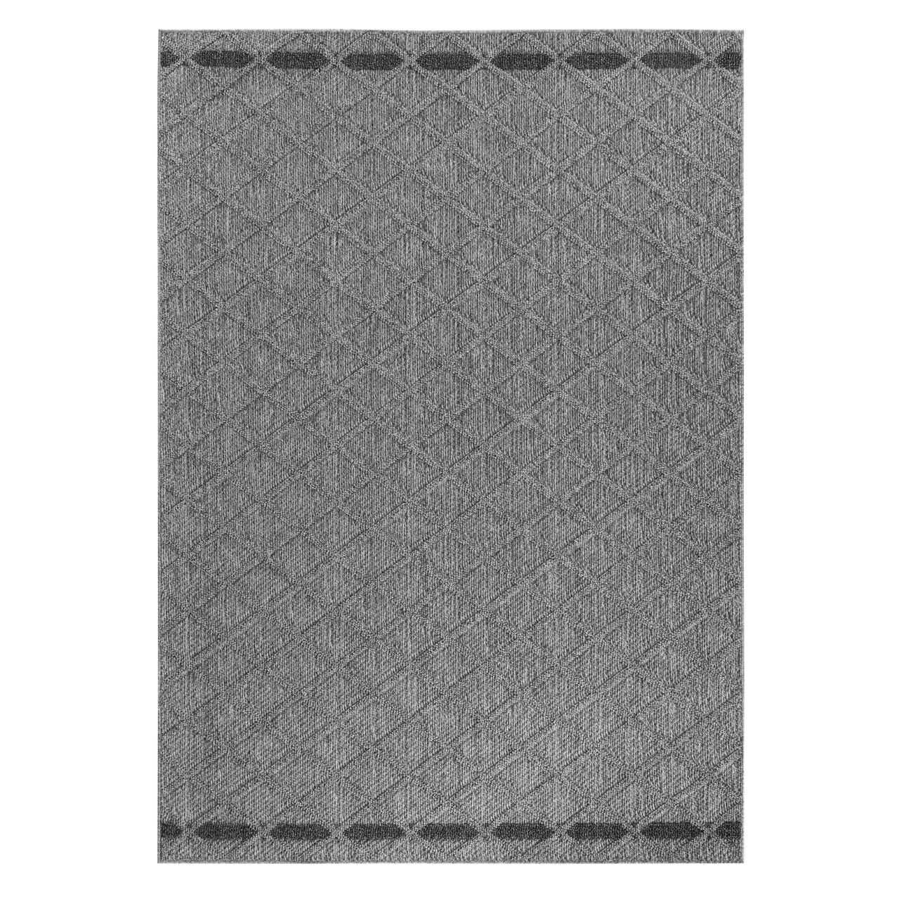 Ayyildiz Teppich, PATARA 4953, GREY, 120 x 170 cm