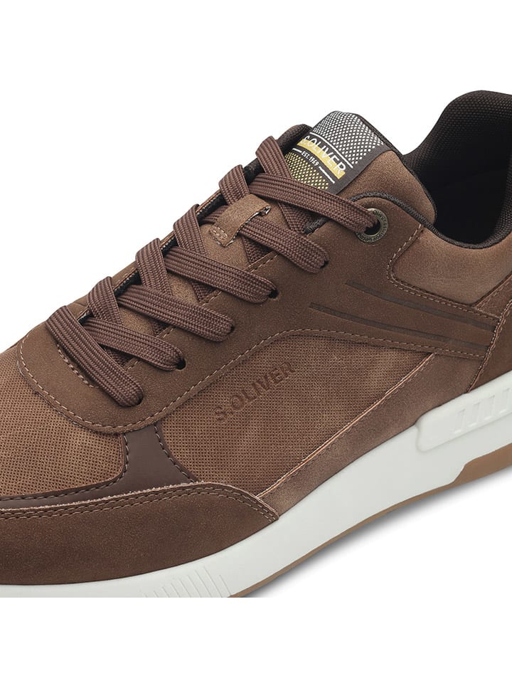 s.Oliver Sneakers in Braun günstig kaufen